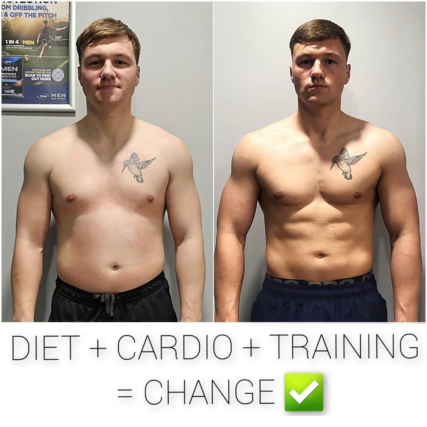 AlphaBodies body transformation result